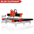 Multi head cnc router machine for cut natural stone